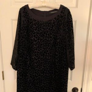 Stunning Marina Rinaldi black cocktail dress 16w